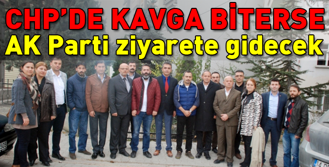 AK Parti CHP'yi ziyarete gidecek ama..