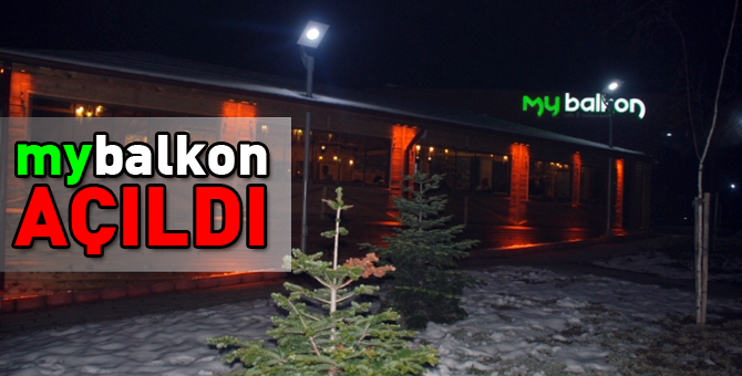 Mybalkon cafe açıldı