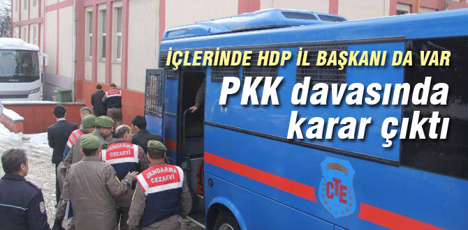 PKK'lılara yardım ve yataklıkla suçlanıyorlardı