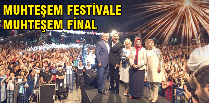 Festivale muhteşem final