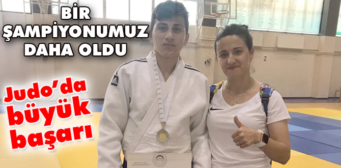 Mertcan, Judo’da 60 kg Türkiye şampiyonu oldu