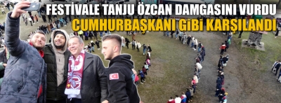 'Trabzon sizinle gurur duyuyor' sloganlarıyla karşılandı