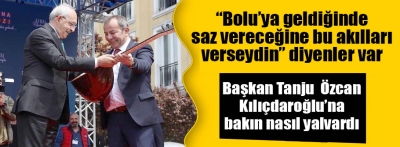 Başkan Tanju Özcan Kılıçdaroğlu'na yalvardı