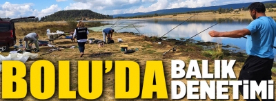 Bolu'da su ürünleri denetimi yapıldı