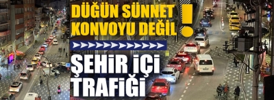 Bolu'nun trafiği İstanbul trafiğini aratmıyor