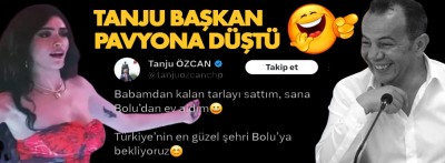 Başkan Tanju Özcan'dan pavyonlu paylaşım