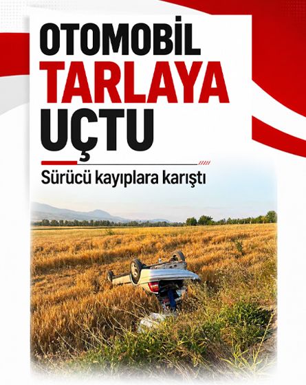 Takla atan otomobilin sürücüsü sırra kadem bastı!