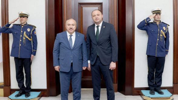 Milletvekili İsmail Akgül'den Emniyet Genel Müdürü Ali Fidan'a ziyaret