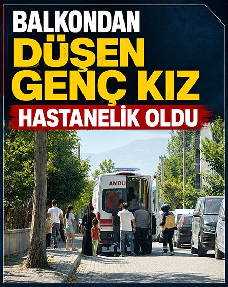 Bolu'da 2 katlı evin balkonundan düştü! Başını beton zemine çarptı