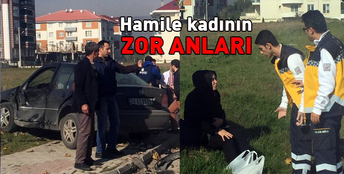 Hamile kadının zor anları