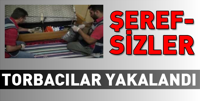 Bolu polisinden torbacı operasyonu