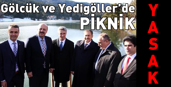 Piknik yasakları geliyor