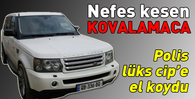 Bolu sokaklarında nefes kesen kovalamaca