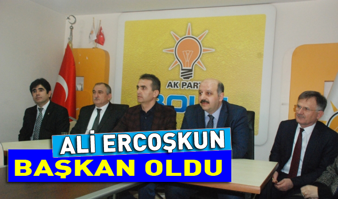 Ercoşkun komisyon başkanı oldu