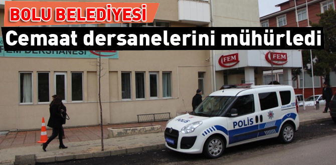 Belediye dershanelere mührü vurdu