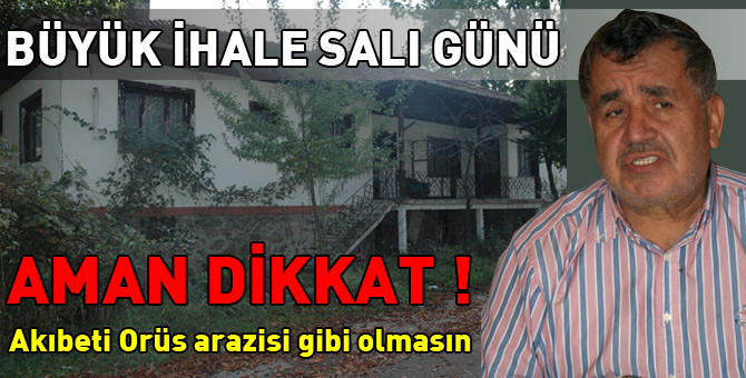 Dev ihale Salı günü