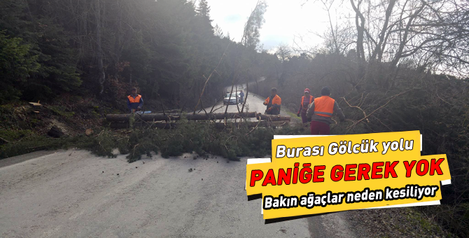 Bakın Gölcük yolu neden kapandı