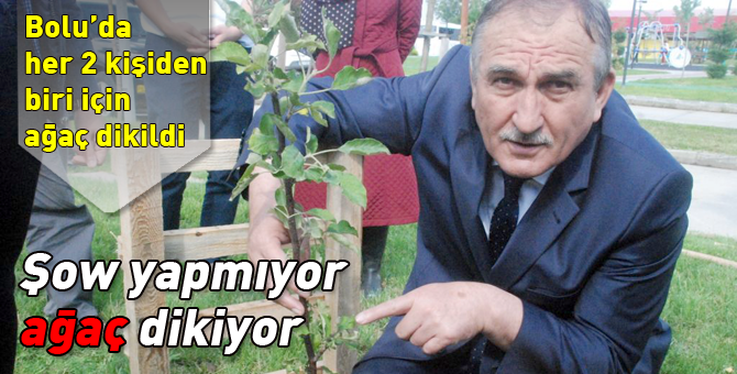 Yeşil Bolu'da yaşıyor