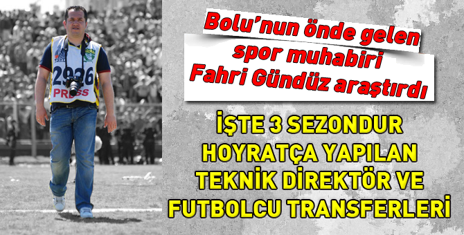 Boluspor 3 sezondur transfer pazarına döndü