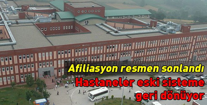 Hastanelerde eskiye dönüş var