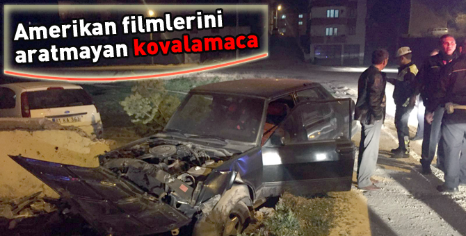 Bolu sokaklarında nefes kesen kovalamaca