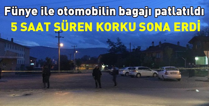 5 saat süren terör korkusu