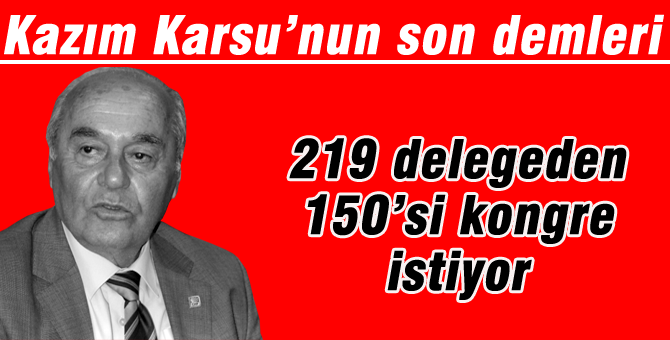 Bolu CHP kongreye gidiyor