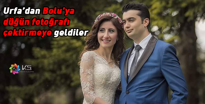 Urfa'dan Bolu'ya fotoğraf çektirmek için geldiler