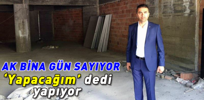 Doğanay AK binayı inceledi