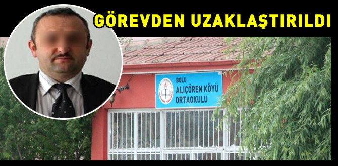 O öğretmen görevden uzaklaştırıldı