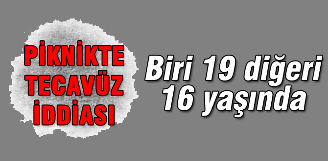 Piknikte tecavüz iddiası