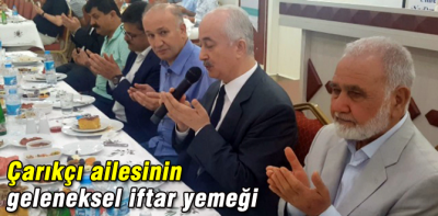 Çarıkçılardan geleneksel iftar yemeği