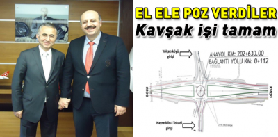 Ercoşkun kavşak müjdesini verdi