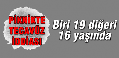 Piknikte tecavüz iddiası