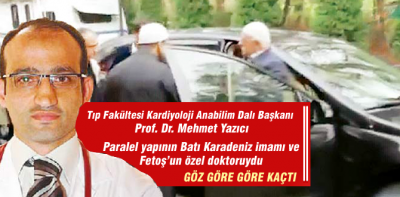 Batı Karadeniz imamı ve Fetoş'un özel doktoruydu