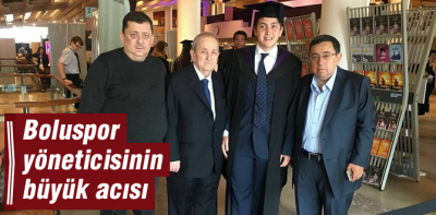 Boluspor yöneticisinin acı günü