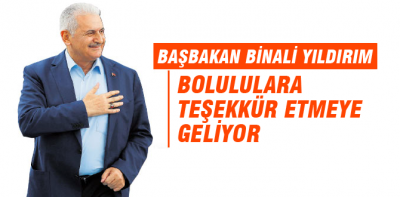 Başbakan teşekkür etmeye gelecek