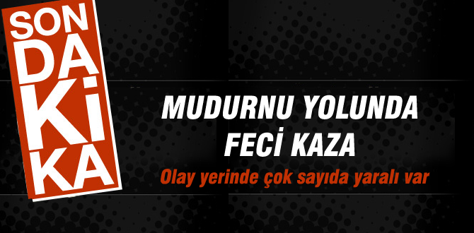 Mudurnu yolunda feci kaza