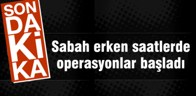 Bolu polisi erken saatlerde operasyonlara başladı