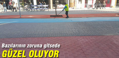 İşte caddenin son halinden görüntüler