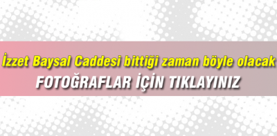 İşte cadde böyle olacak