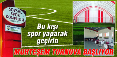 Soysal Spor Kompleksinden muhteşem organizasyon