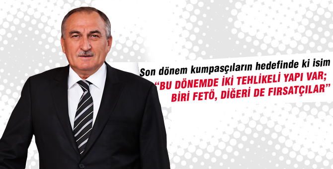 Kumpasçıların hedefinde ki isim sert konuştu