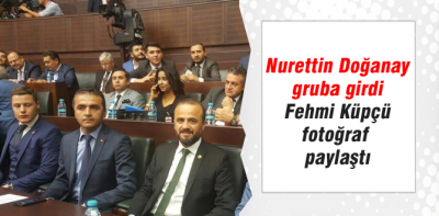 Doğanay grup toplantısına katıldı