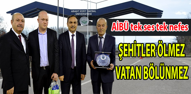 AİBÜ'de tek ses tek nefes