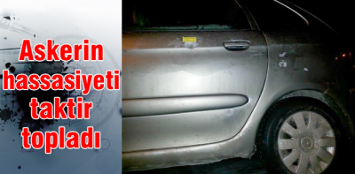 Dur ihtarına uymayınca ateş etti