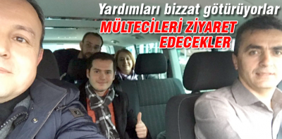 Başkanlar mülteci kamplarına gidiyor