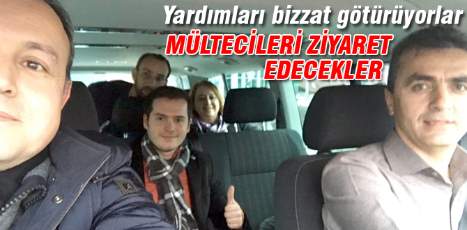 Başkanlar mülteci kamplarına gidiyor