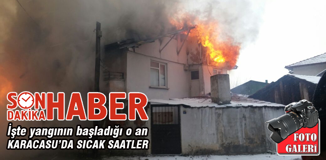 Karacasu'da çok sıcak anlar