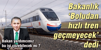 Çöz şu hızlı tren işini de icraat görelim